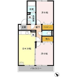 プレジオ参番館の物件間取画像